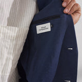ENVER/JOSTHA suit linen navy