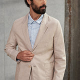 ENVER blazer linen sand