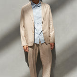 ENVER blazer linen sand