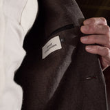 ENVER blazer winter linen coffee