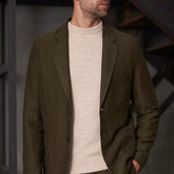 ENVER blazer winter linen olive