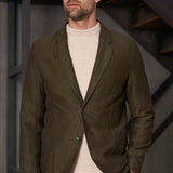 ENVER blazer winter linen olive