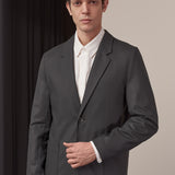 ENVER blazer wool black olive