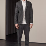 ENVER blazer wool black olive