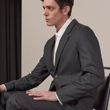 ENVER blazer wool black olive