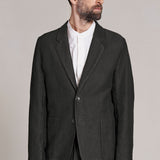 ENVER blazer winter linen black olive