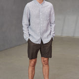 JIM shorts linen coffee