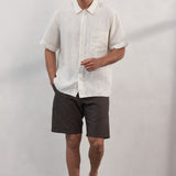 JONNY shorts linen coffee