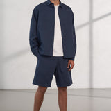 JONNY shorts linen cold navy