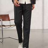 JOSTHA trousers eco cool wool ebony