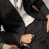 JOSTHA trousers eco cool wool ebony