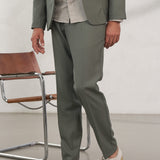 JOSTHA trousers eco cool wool olive