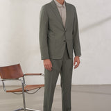 JOSTHA trousers eco cool wool olive