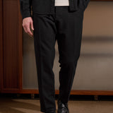JOSTHA trousers eco flannel black