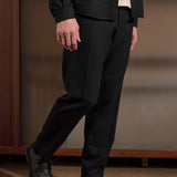 JOSTHA trousers eco flannel black