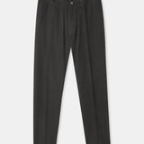 JOSTHA trousers eco flannel black olive