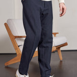 JOSTHA trousers eco deep sea flannel