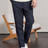 JOSTHA trousers eco deep sea flannel