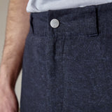 JOSTHA trousers eco deep sea flannel