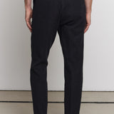 JOSTHA trousers eco flannel melange black