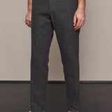 JOSTHA trousers eco flannel melange grey