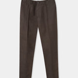 JOSTHA trousers linen coffee