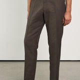 JOSTHA trousers linen coffee