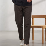 JOSTHA trousers linen coffee