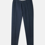 JOSTHA trousers linen cold navy