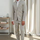 JOSTHA trousers linen reed