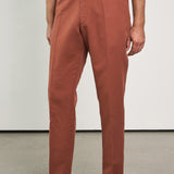 JOSTHA trousers linen rust