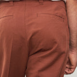 JOSTHA trousers linen rust