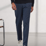 JOSTHA trousers tencel cold navy