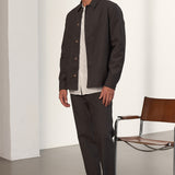 JOSTHA trousers tencel graphite brown