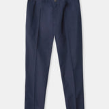 JOSTHA trousers tencel navy