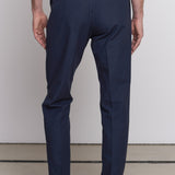 JOSTHA trousers tencel navy