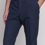 JOSTHA trousers tencel navy
