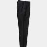 JOSTHA trousers winter linen black