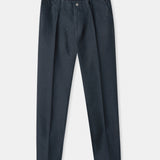 JOSTHA trousers winter linen cold navy