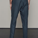 JOSTHA trousers winter linen cold navy