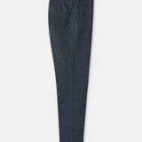 JOSTHA trousers winter linen cold navy