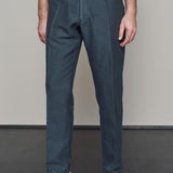 JOSTHA trousers winter linen cold navy