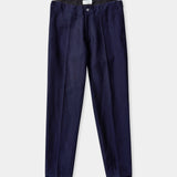 JOSTHA trousers navy winter linen