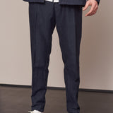 JOSTHA trousers navy winter linen