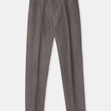 JOSTHA trousers winter linen taupe