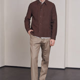 JOSTHA trousers wool almond