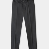 JOSTHA trousers wool black olive