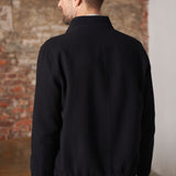 JURI jacket eco structured cotton black