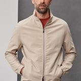 JURI jacket tencel taupe