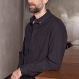 KEN shirt eco brushed cotton black